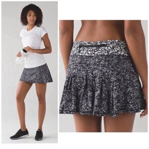 Lululemon Athletica Black and White Skort